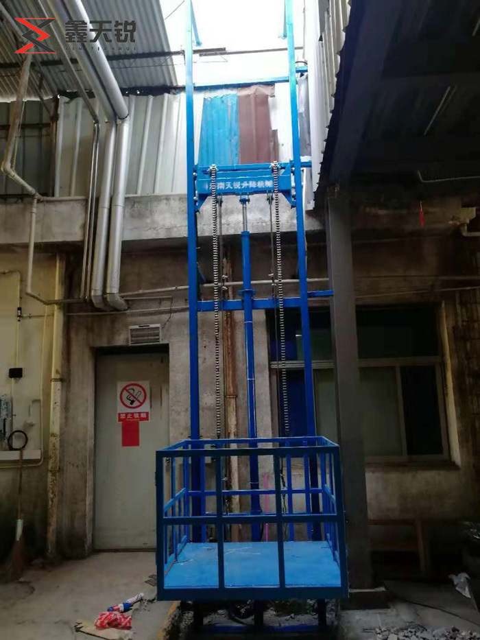 陵水导轨式升降货梯